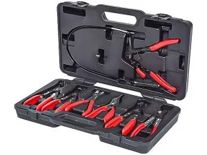 Kstools 7-osainen Letkunkiristinpihtisarja 115.1055