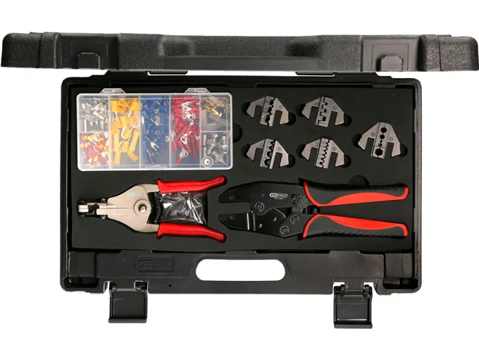 Kstools Kaapelikenkien puristustyökalusarja 115.1400