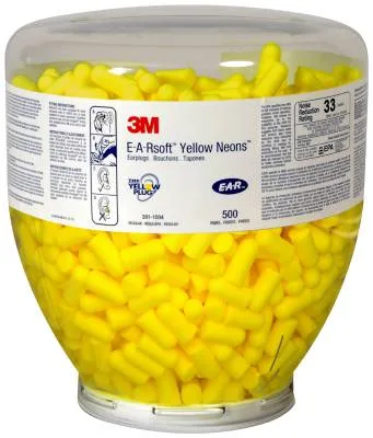 3M EAR Classic Soft Refill One Touch Neon Korvatulppa, 500 par