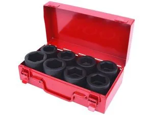 Kstools 515.0610, 1" Voimahylsysarja 8 osaa