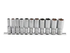 BGS 3/8" 6-kulmaiset Pitkät hylsyt 2222