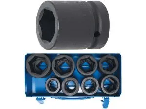 BGS 1" Voimahylsysarja pitkät hylsyt 8 osaa 5245
