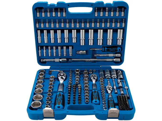 BGS 192-osainen Hylsysarja Hexagon Pro Torque® 1/4", 3/8", 1/2" 2243