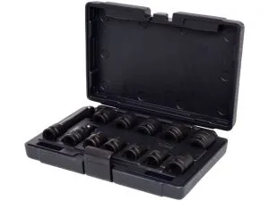 KStools 12-osainen Kuusikanta-Voimahylsysarja 1/2", 515.0112