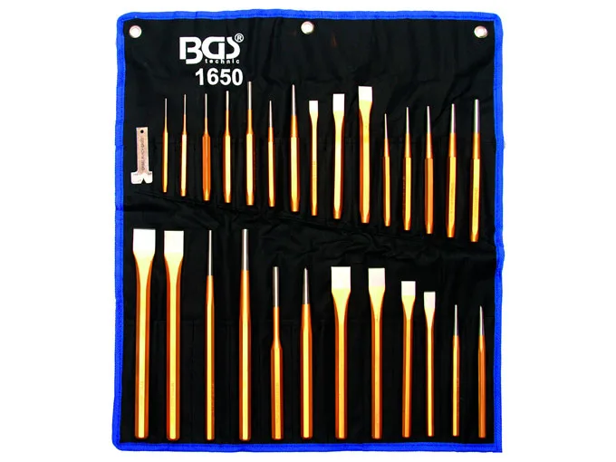 BGS 28-osainen Tuurna,- pistepuikko ja kylmämeisselisarja 1650