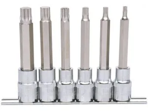 Kstools XZN pitkät bits hylsyt 1/2" kiskossa 918.1358