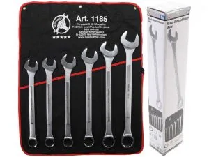 Kraftmann 6-osainen Kiintolenkkiavainsarja XXL koot 1185