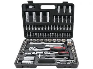 Kraftmann 94-osainen Hylsysarja 1/4", 1/2" 2296