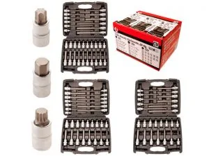 Kraftmann 3 kpl 1/2" Bitsihylsysarjoja 5186