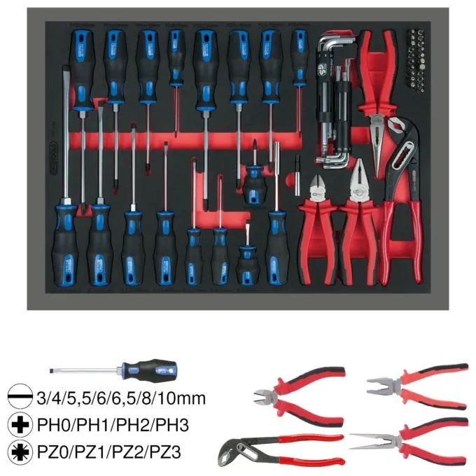 Kstools 713.0515 Yleismallinen Työkalusarja moduulissa, 515 korkealaatuista työkalua - Image 5