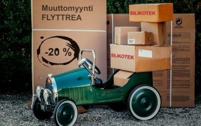 Silikotekin myymälä muuttaa! Myymälässä normaalihintaiset tuotteet -20% (paitsi kengät)