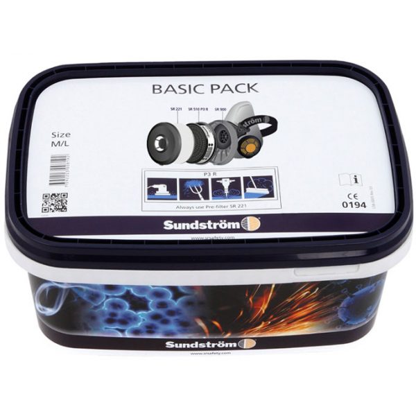 Sundström SR 900 M Basic Pack Puolinaamari