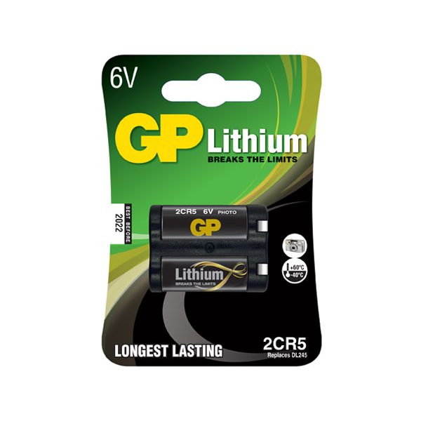 GP Lithium-fotoparistot, 2CR5