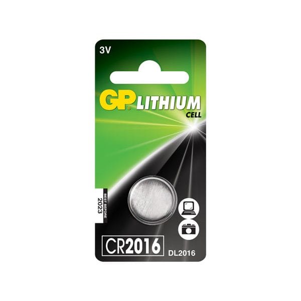 GP Lithium nappiparisto, CR2016
