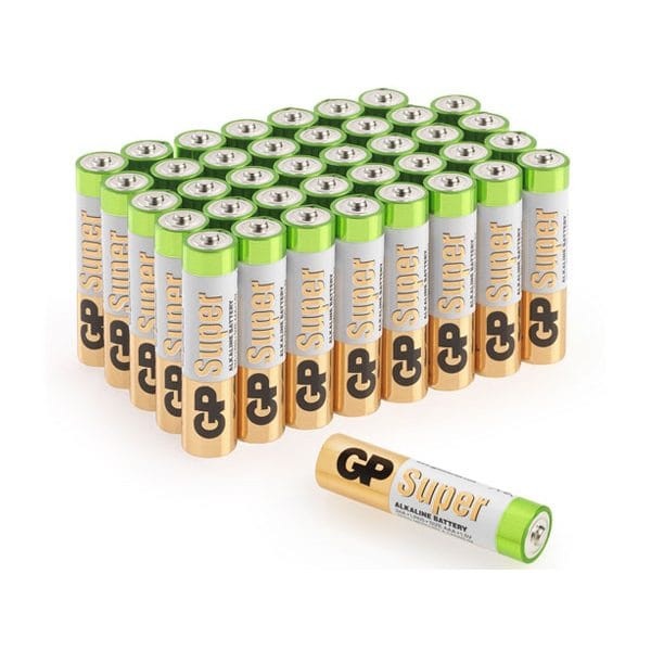 GP Super AAA-paristot, 24A/LR03, 40 kpl tukkupakkaus