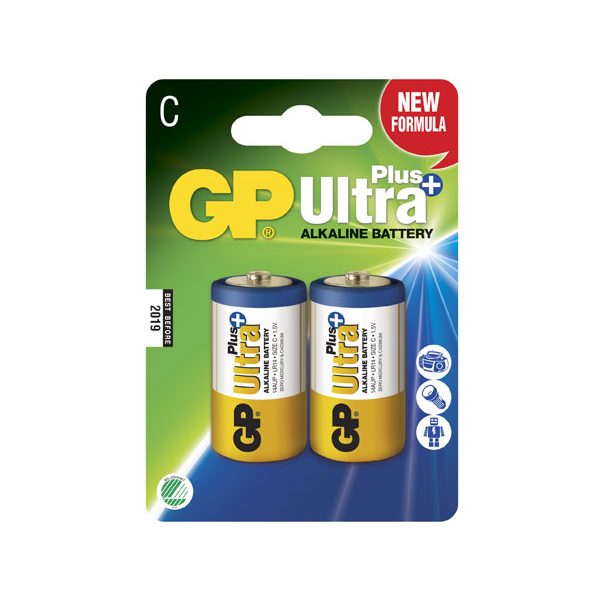 GP Ultra Plus C-paristot, 14AUP/LR14, 2-p