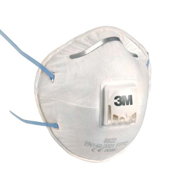 3M 8822 FFP2 NR D-V Hengityssuojain 10 kpl