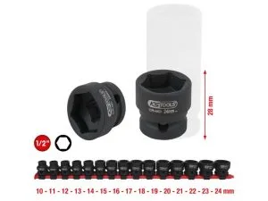 Kstools Voimahylsysarja 1/2", 515.0055