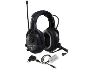 Zekler 412RDB Bluetooth Kupukuulonsuojainpaketti mikrofonilla sis. paristot ja laturin