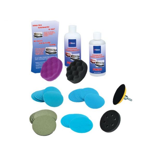 ProGlass Ajovalojen Kiillotussarja SAS-340-B
