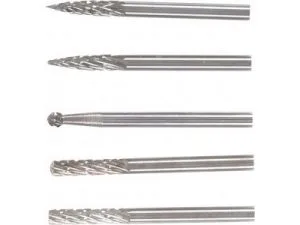 BGS-9596 Pyörivä kovametalliviila 5-os sarja 3 mm varrella