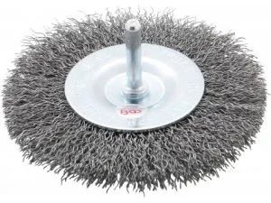 BGS-3077 teräspyöröharja 100 mm, 6 mm karalla