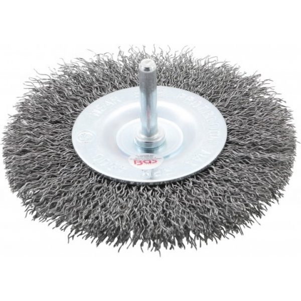 BGS-3077 teräspyöröharja 100 mm, 6 mm karalla