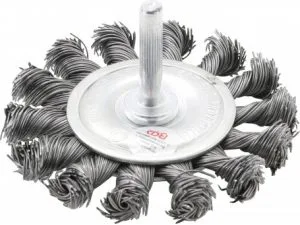 BGS-3982 palmikoitu lautasharja 75 mm, 6 mm karalla