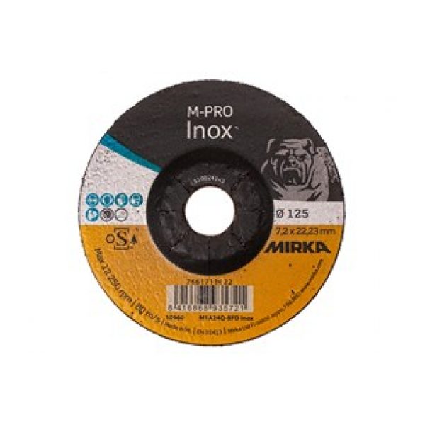 Hiomalaikka M-PRO M1A24Q-BFD Inox, Mirka, pakkauskoko 10 kpl