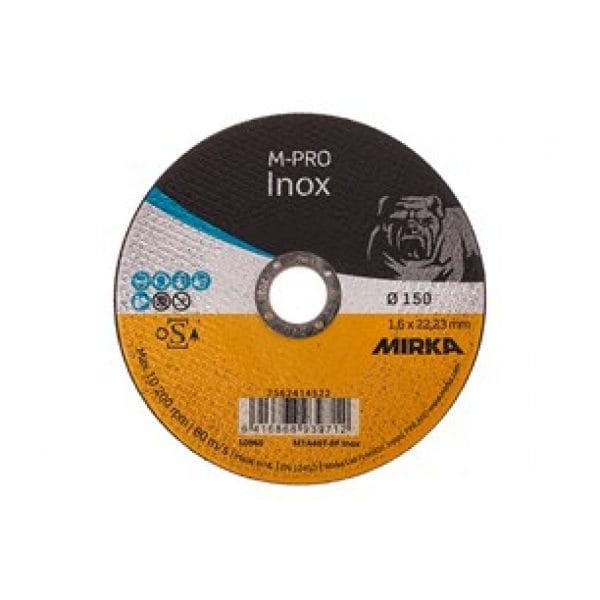 Katkaisulaikka M-PRO 150x1,6x22,2mm M1A46T-BF Inox