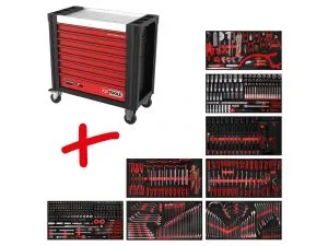 Ktools 825.8564 Performanceplus-työkaluvaunu P25, sis. 564 työkalua