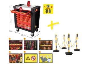 Kstools 117.6155 PERFORMANCEplus korjaamovanu hybridi ja sähköajoneuvoille