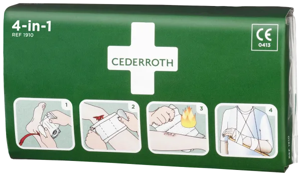 Ensiapuside 4-in-1 Cederroth 1910