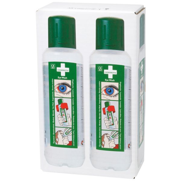 Silmänhuuhtelupullo 2x500 ml 725200 Cederroth