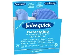 Sormenpää/regular Laastari Salvequick 6754 jäljitettävä