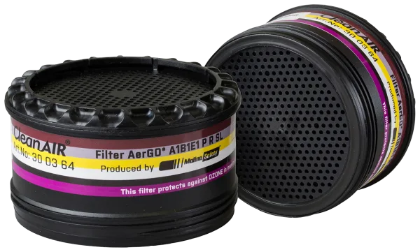 Yhdistelmäsuodatin CleanAIR ABE1 P, 1 par (2 kpl)