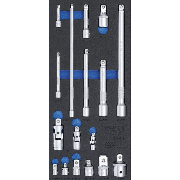 BGS-4144 jatkot ja nivelet moduulissa