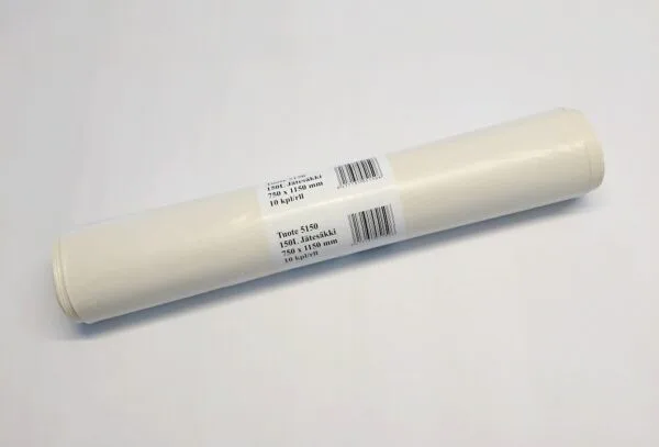 5150 Jätesäkki 150L, valkoinen