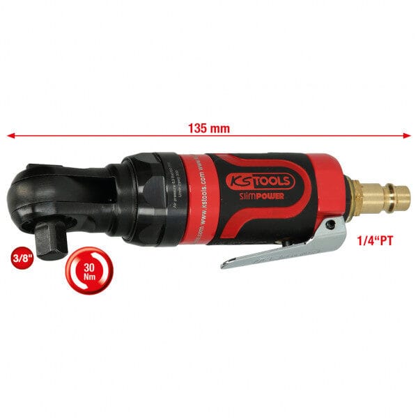 Kstools 515.5510 paineilmaräikkä 3/8" Slimpower