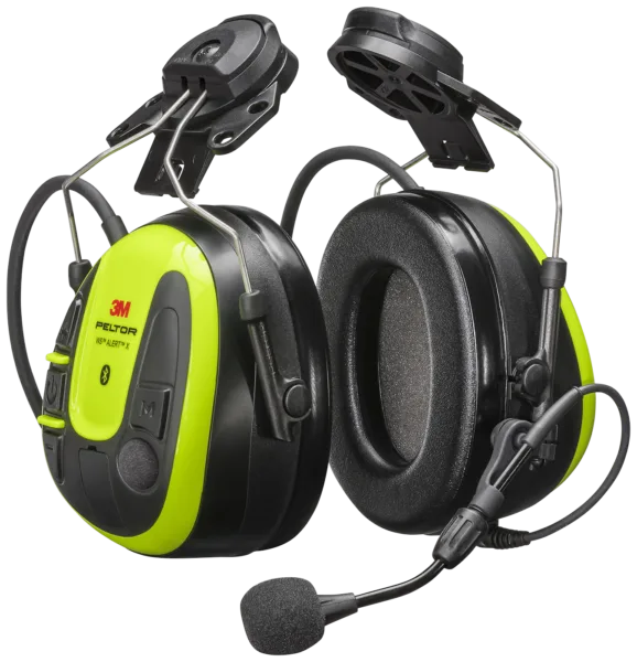 Kuulonsuojain 3M Peltor WS Alert X Kypäräkiinnitys