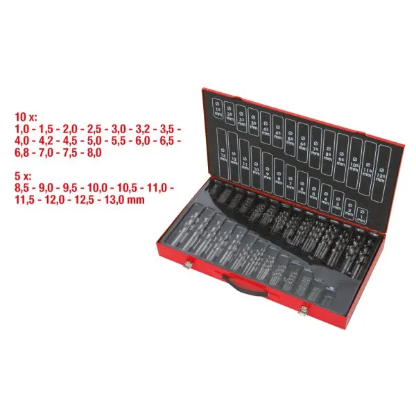 Kstools 330.2650 kierreporasarja, 230-os, 1-13mm