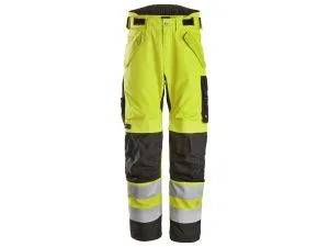 Snickers 6630  High-Vis, luokka 2, Waterproof 37.5®, vedenpitävät, talvihousut