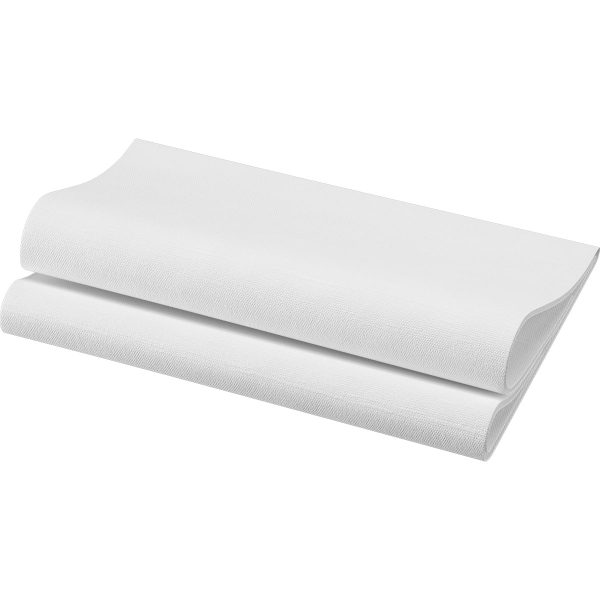 Bio Dunisoft®-lautasliina 40 x 40 cm Valkoinen, 1/4 60kpl