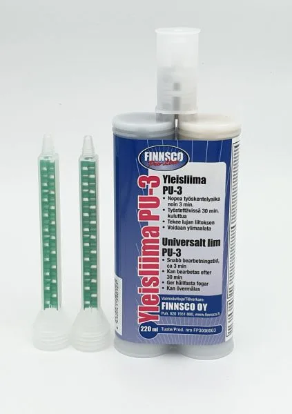 FP3006003 Finnsco Pro-Line Yleisliima PU-3, 220 ml
