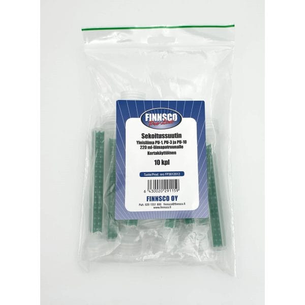 FP3012012 Finnsco Pro-Line Sekoitussuutin 220 ml (PU-3/PU-10) 10 kpl/pss)