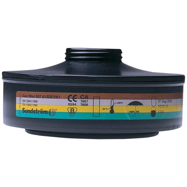 Kaasusuodatin Sundström SR 597 malliin SR 500, A1BE2K1, 1 par (2 kpl)