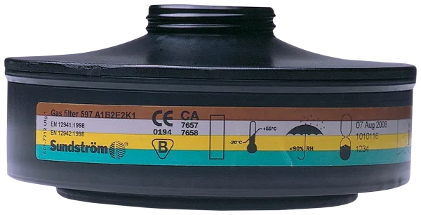Kaasusuodatin Sundström SR 597 malliin SR 500, A1BE2K1, 1 par (2 kpl)