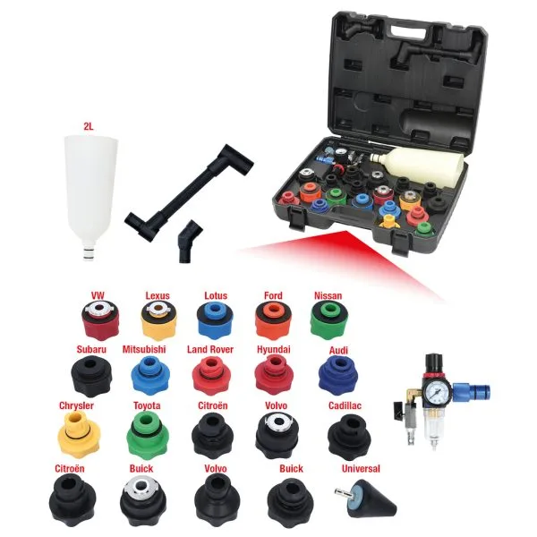 Kstools 150.9130 MASTER Öljyntäyttösuppilosarja, 24-os