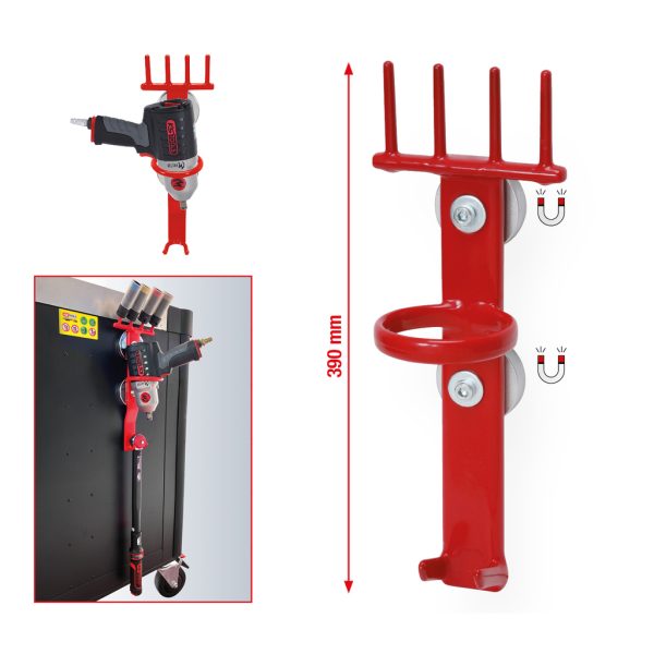 Kstools 800.0190-Metallinen magneettipidike mutterinvääntimelle, 390 mm