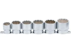 BGS-70102 Hylsysarja 1/2", 12-kulmainen, 24 - 38 mm, 6-os.
